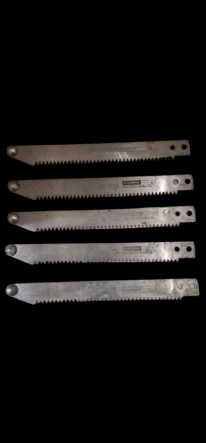 Freund brisket saw blade