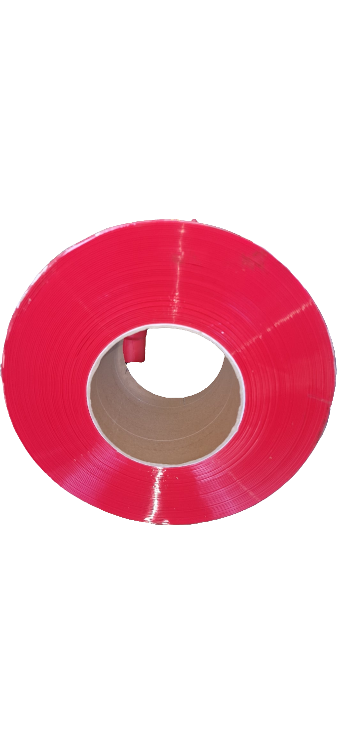 200mm red pvc curtain roll