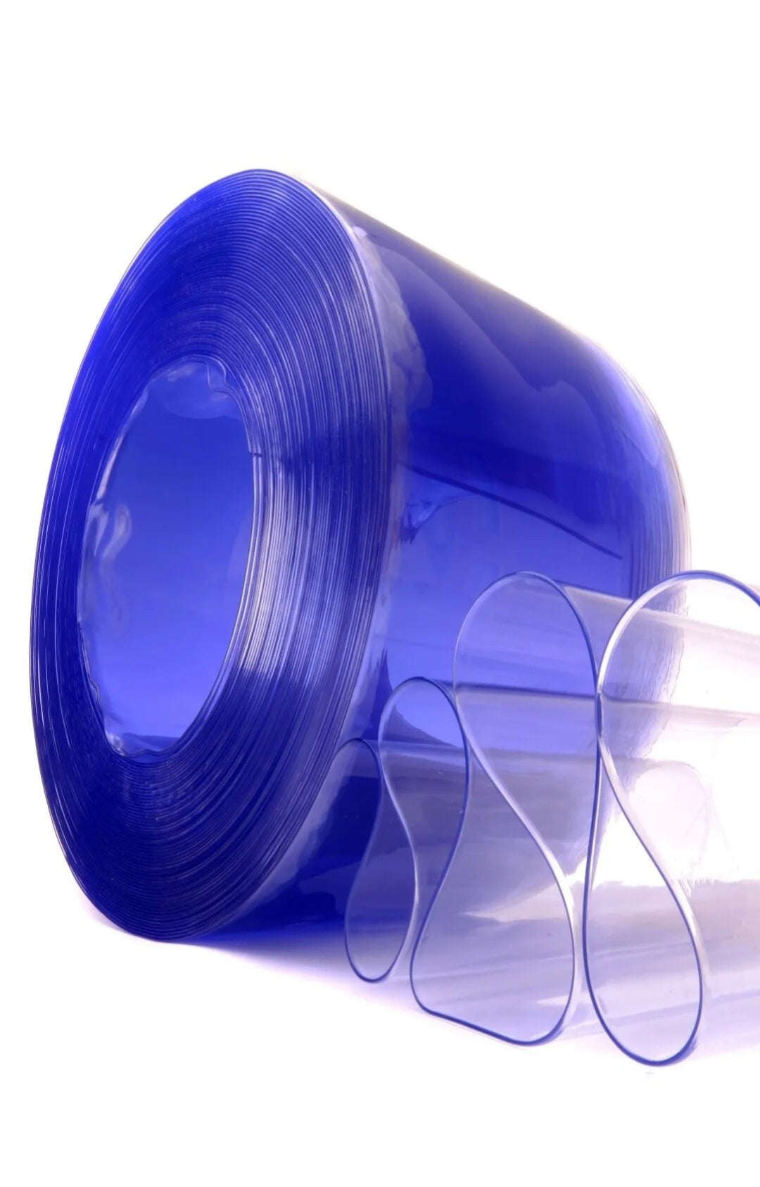 200mm clear pvc curtain roll