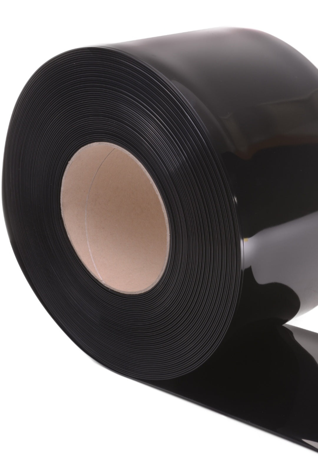 300mm black pvc curtain roll